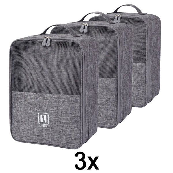 3x Cestovní taška na boty | SHOEPACK